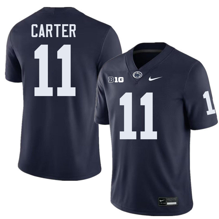 Abdul Carter Penn State Jersey,PSU Nittany Lions #11 Abdul Carter Football Uniforms-Navy